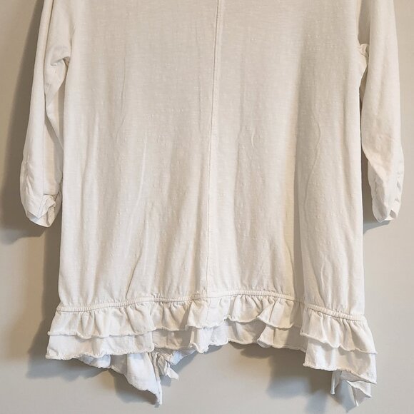 Style & Co Long Sleeve White Top - Picture 5 of 11